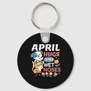 Hugs, Wet Noses, and Spring Vibes – Playful Pet Key Ring