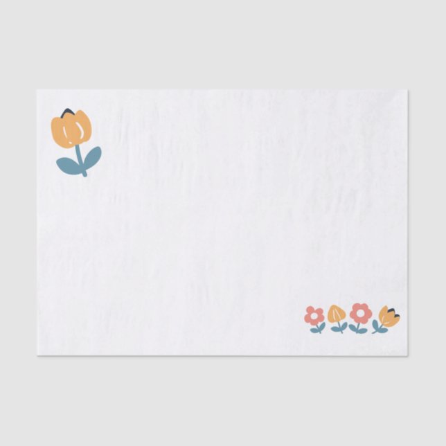 Hugs, Wet Noses, and Spring Vibes – Playful Pet Tissue Paper (Front)