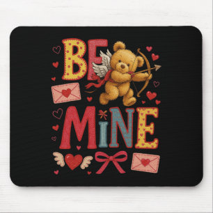 Hugvyn Be Mine Valentine God Christian Loved John Mouse Pad