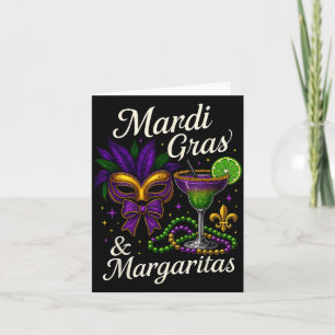 Hugvyn Mardi Gras And Margaritas Louisiana New Orl Card