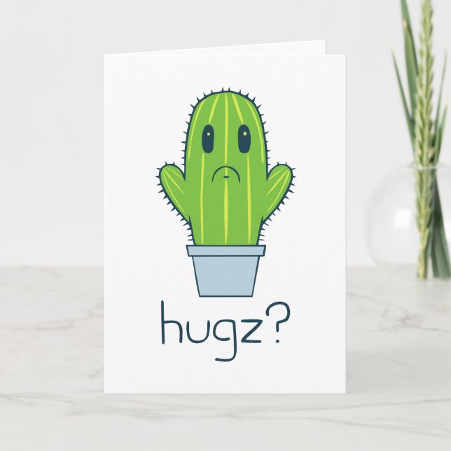 Hugz? Thank You Card (Front)