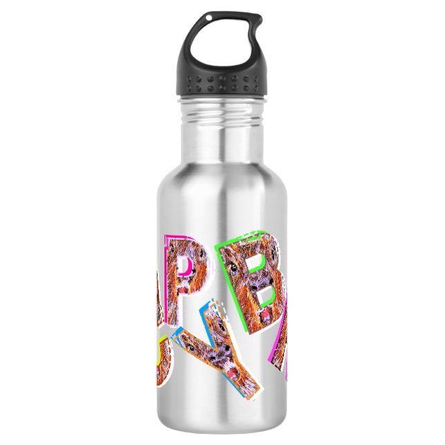 "HUH" CAPYBARA 532 ML WATER BOTTLE (Front)