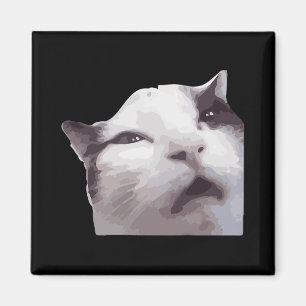 Huh! Cat Meme  Magnet