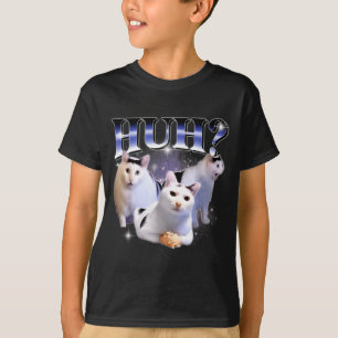 Huh Funny Dank Cat Stud Oddly Bootleg Specific Dan T-Shirt