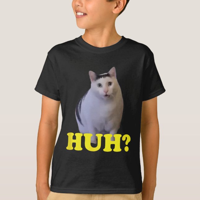 Huh Funny Saying Sarcastic Novelty Tee That Says C (Front)