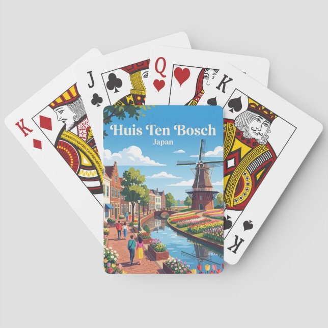 Huis Ten Bosch Japan Playing Cards (Back)
