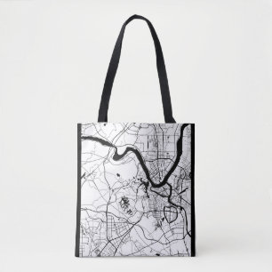 Huizhou China Map Tote Bag