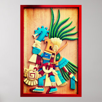 Huiztilopochtli Poster Mexica Culture