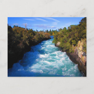 Huka Falls, New Zealand Postcard