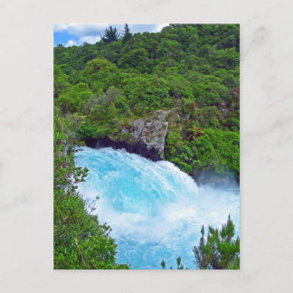 Huka Falls on the Waikato River, New Zealand Postcard