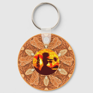 Hula Dancer  Key Ring