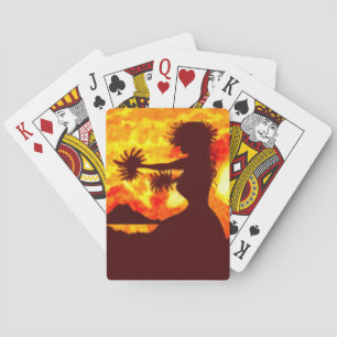 Hula Dancer  Playing Cards