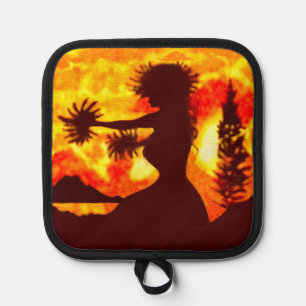 Hula Dancer  Pot Holder