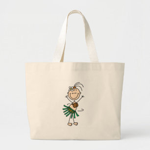 Hula Dancer Stick Figure Bag