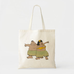 Hula Dancers Tote Bag
