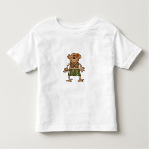 Hula Dancing Monkey Toddler T-Shirt