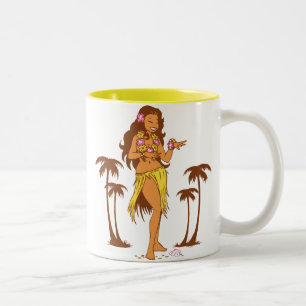 Hula Girl Coffee Mug