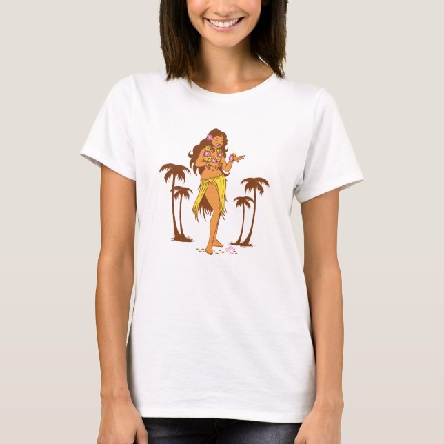 Hula Girl T-Shirt (Front)