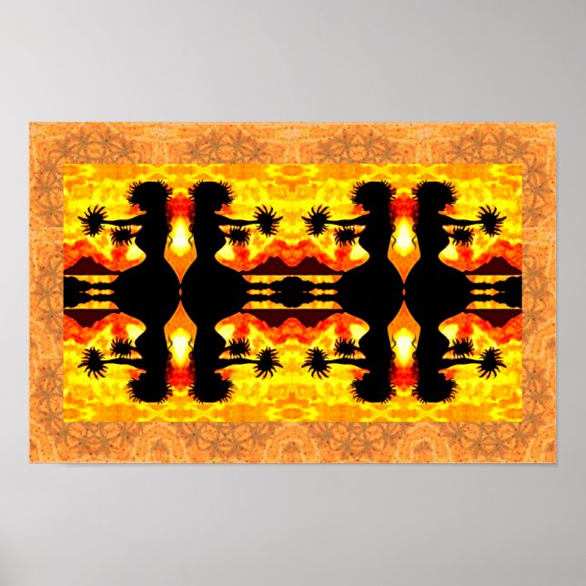Hula Girls Print, Value Poster Paper (Matte) (Front)