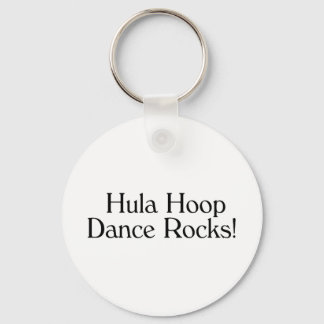 Hula Hoop Dance Rocks Key Ring