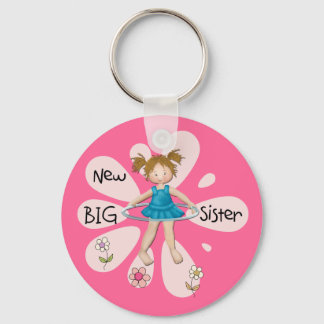 Hula Hoop New Big Sister Key Ring