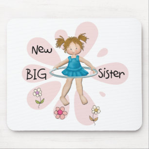 Hula Hoop New Big Sister Mouse Pad