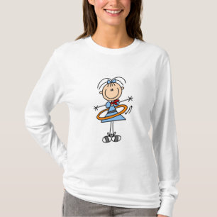 Hula Hoop Stick Figure T-shirts and Gifts
