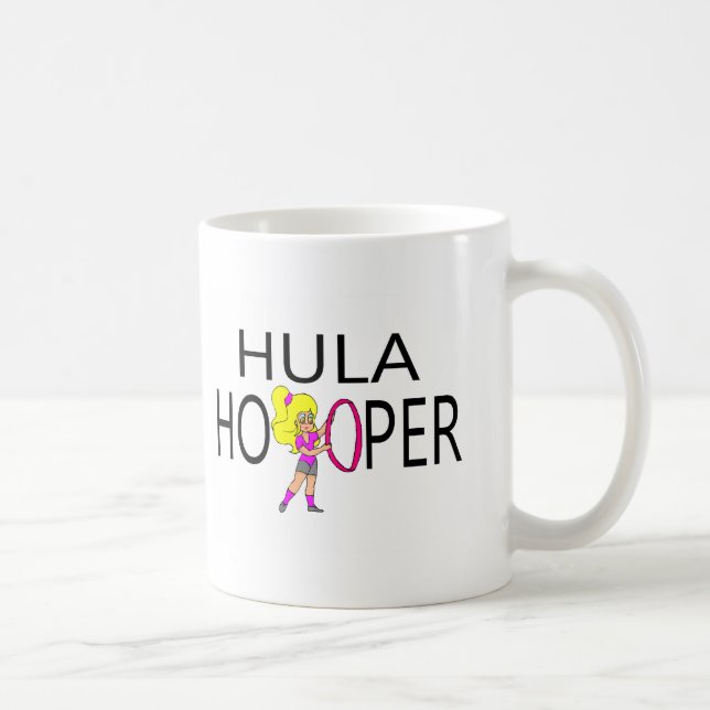 Hula Hooper Girl Coffee Mug (Right)
