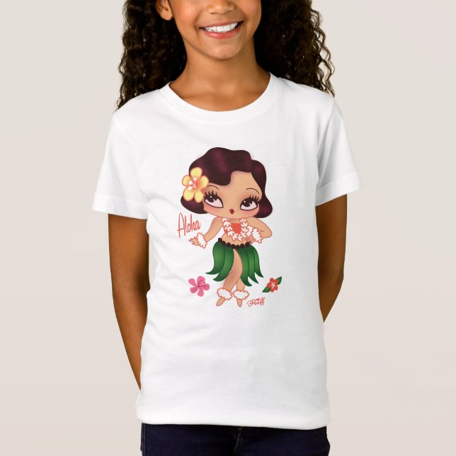 Hula Lulu Girls Tee (Front)