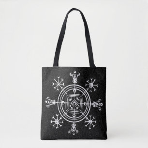 Hulinhjálmur – Norse Sigil of Invisibility Tote Bag