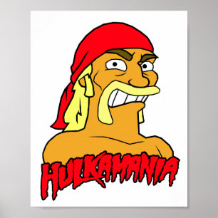Hulk Hogan Hulkamania Tribute  Poster
