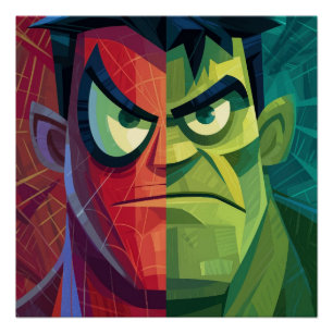 Hulkinspide Five Poster