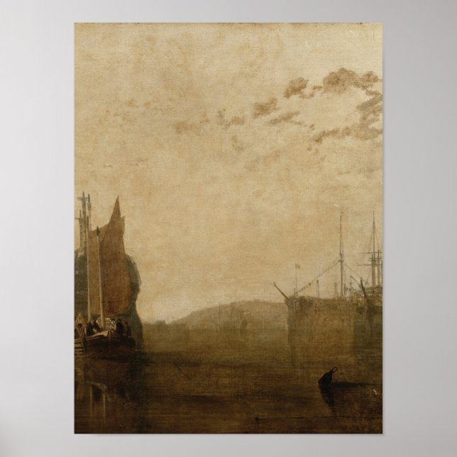 Hulks on the Tamar, c.1812 Poster (Front)