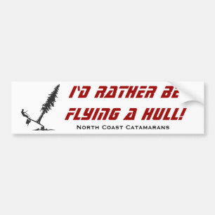 Hull Flying Sticker