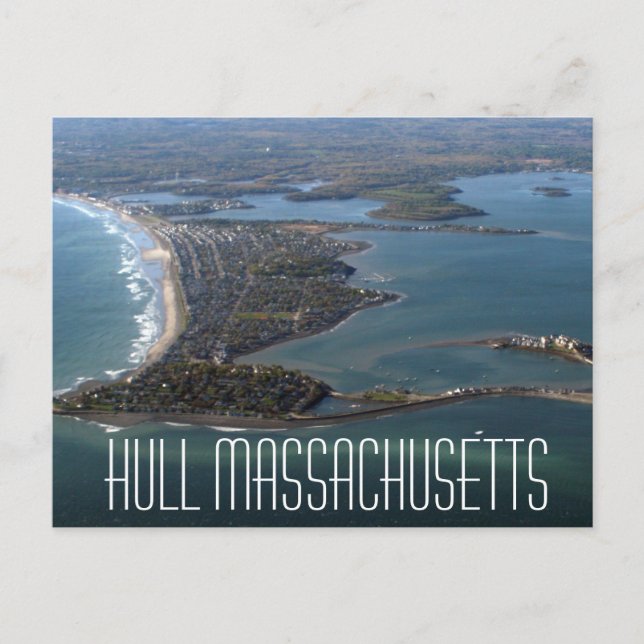Hull Massachusetts Postcard (Front)