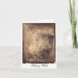 Hulroy Wilds Thank You Card