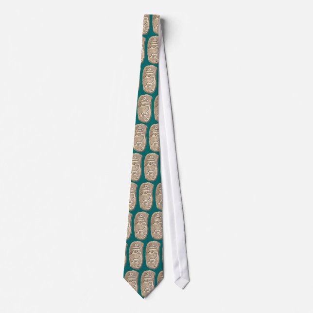 Hum-Enlightened Mind-stone Tie (Front)