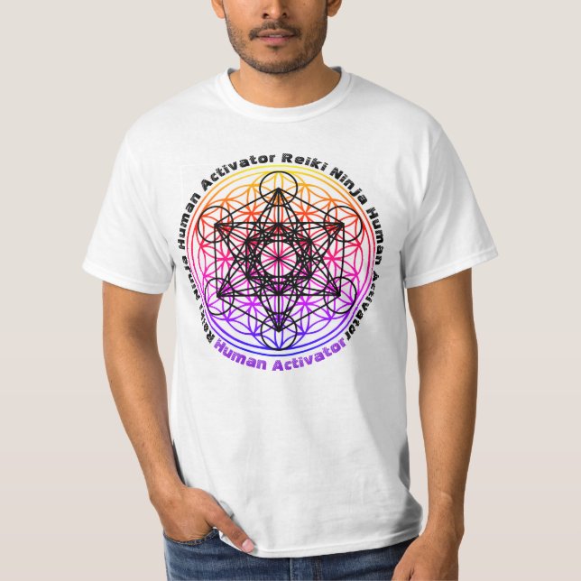 Human Activator Reiki Ninja 2 shirt (Front)