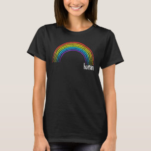 Human American Flag Pride Proud Lgbt Q Patriotic A T-Shirt