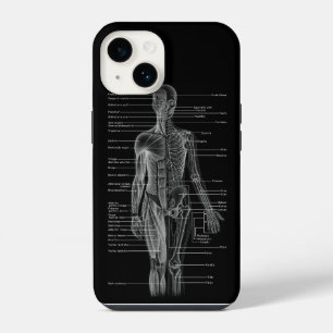 Human Anatomy Medical Charts iPhone 14 Case