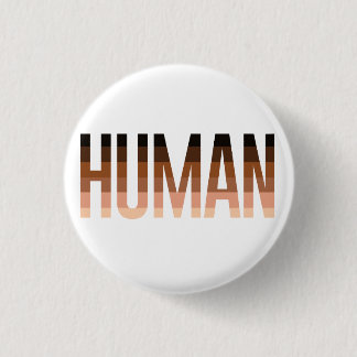 Human Anti-Racist Flag 3 Cm Round Badge