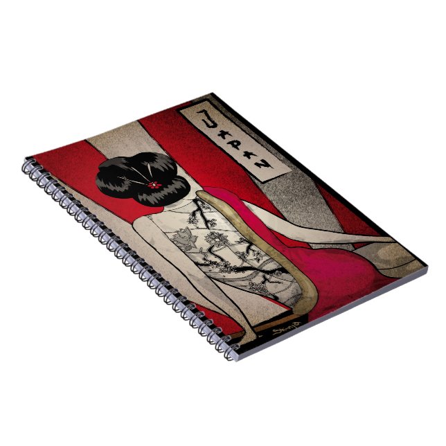 Human Art Spiral Notebook (Right Side)