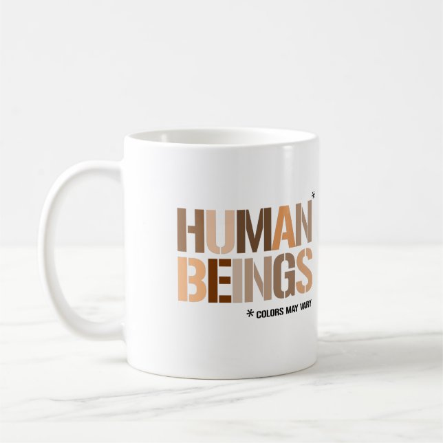 HUMAN BEINGS: Colours May Vary Coffee Mug (Left)
