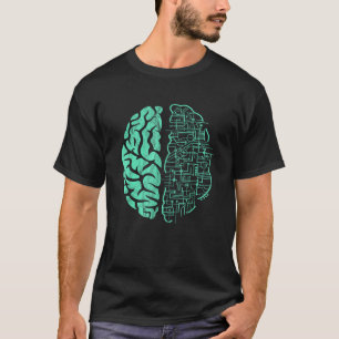 Human Brain Neuroscience Anatomy Class Student Tea T-Shirt