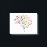 Human brain post-it notes<br><div class="desc">Human brain,  watercolor,  brain cells,  Neurons and brain abstract illustration,  anatomy science art,  the brain</div>