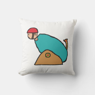 Human Cannonball Cushion