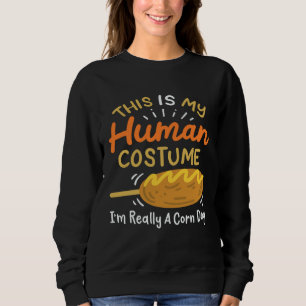 Human Costume Corn Dog Sweatshirt