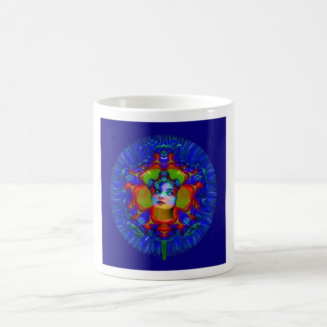 Human Dandelion Coffee Mug (Center)