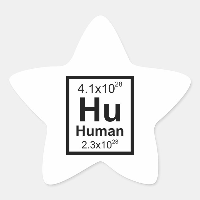 Human Element Star Sticker (Front)