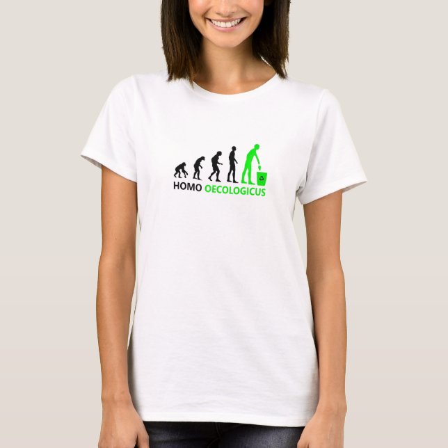 Human Evolution And Culture Environment Homo T-Shirt (Front)